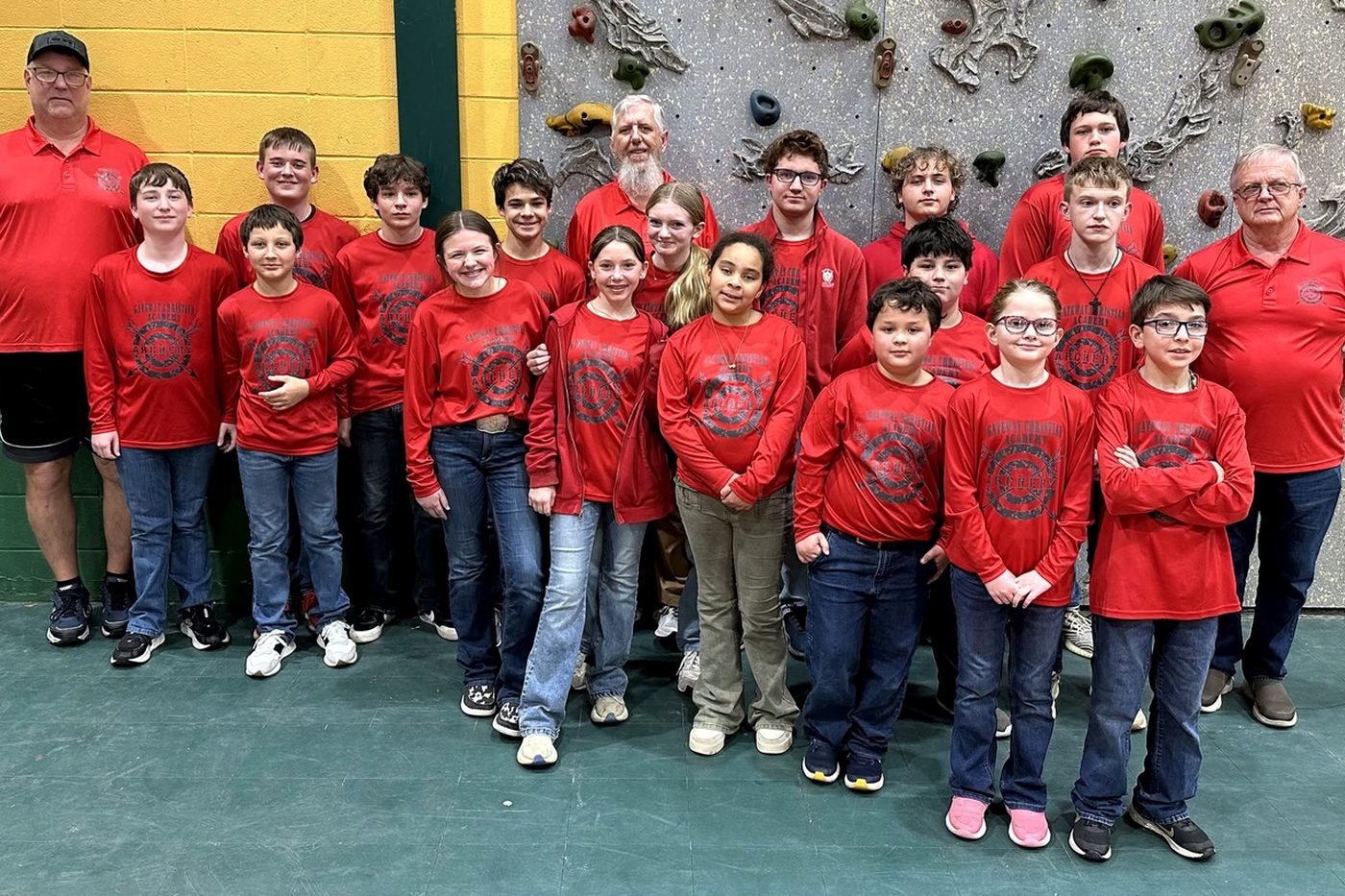 Gateway Christian Academy archery team